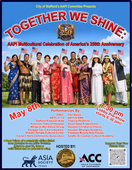 2026 Stafford AAPI Together We Shine Celebration
